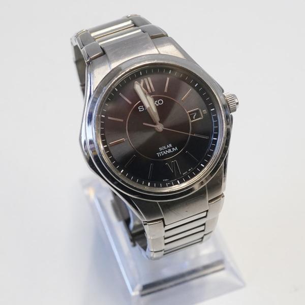 SEIKO SOLAR TITANIUM セイコー ソーラーチタニウム 腕時計 USED美品