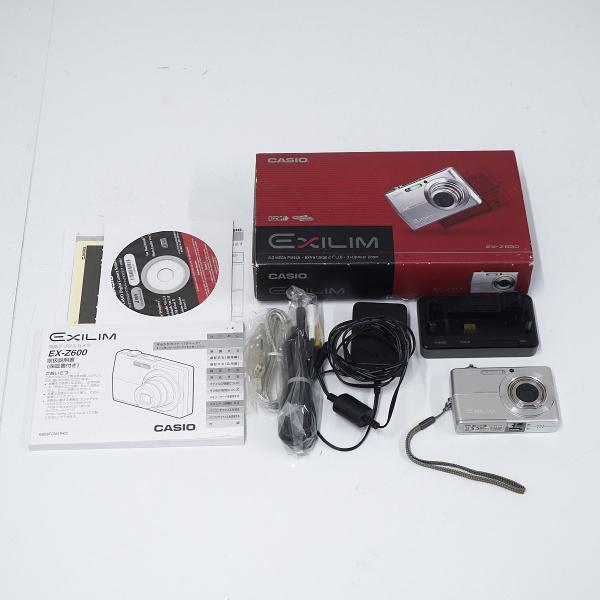 CASIO - CASIO EXILIM EX-Z600 デジタルカメラ USED美品 本体+バッテリー+専用充電器 600万画素 光学3倍ズーム シルバー コンデジ 完動品 CE4268 Amazon.co.jp: CASIO デジタルカメラ EXILIM ZOOM EX-Z600