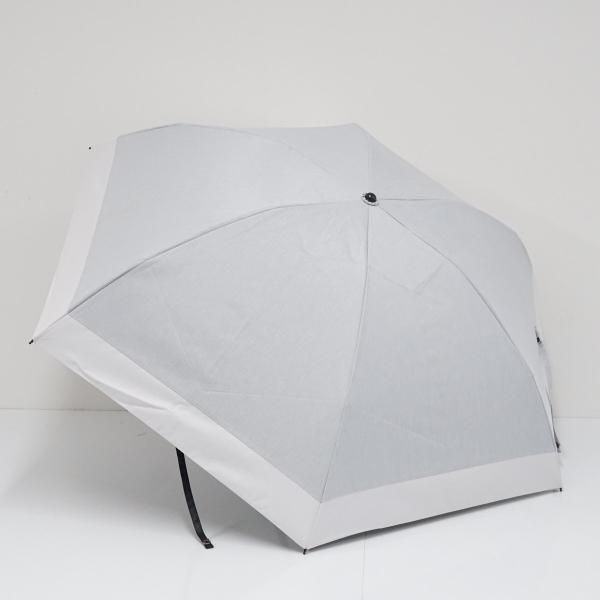 サンバリア100 日傘　美品　完全遮光　グレー 2段折 / moku | 完全遮光日傘｜サンバリア100