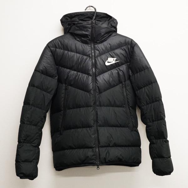 NIKE（ナイキ） ダウンジャケットパーカー USED品 メンズ ブラック M
