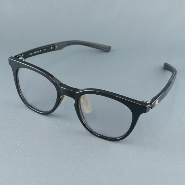 999.9（フォーナインズ） 眼鏡 USED美品 SP-24 col.90 ブラック