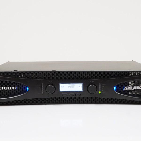 美品　Crown XLS 2502 パワーアンプ CROWN XLS2502 クラウン ステレオパワーアンプ USED品 PA 高性能