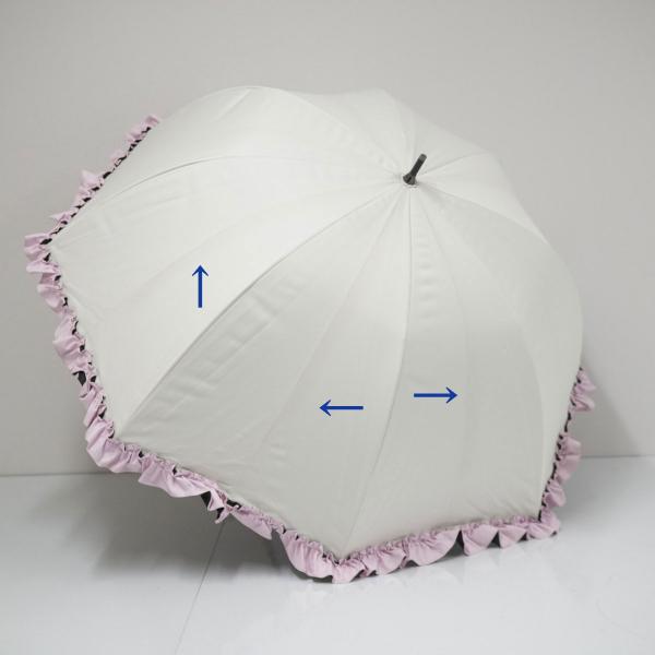 ロサブラン 芦屋ロサブラン 完全遮光 日傘 USED品 ラージ ボリューム