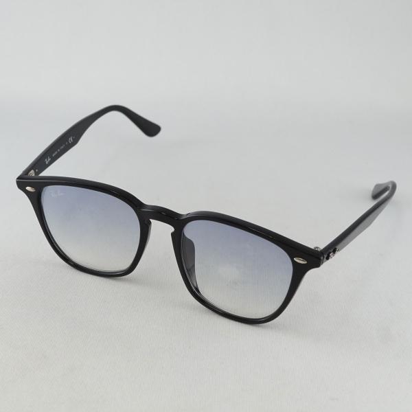 サングラス RayBan レイバン USED品 RB4258 601/19 スクエア ブラック ブルーグラデーション メガネフレーム アイウェア X0253