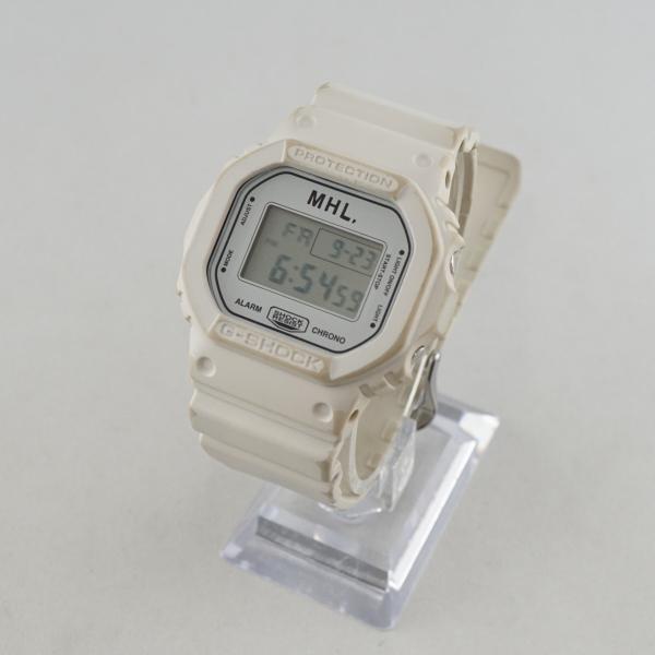 CASIO G-SHOCK NHL. DW-5600VT 腕時計 USED品 デジタルウォッチ カシオ ジーショック マーガレットハウエル コラボ 中古 完動品 X0825
