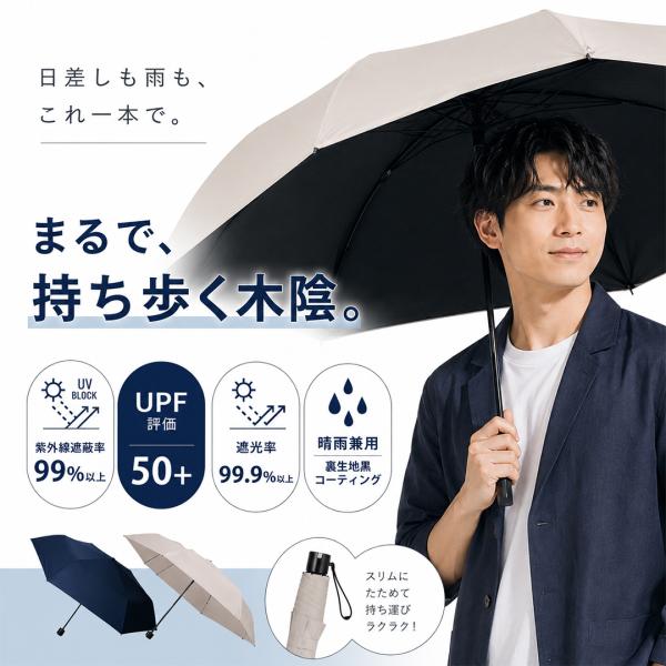 折りたたみ傘 日傘 メンズ 男性 熱中症対策 遮光 遮熱 晴雨兼用 紫外線対策 コンパクト 折り畳み傘 UVカット 傘 耐風 雨傘 父の日 爆買 丈夫 軽量 折り畳み式