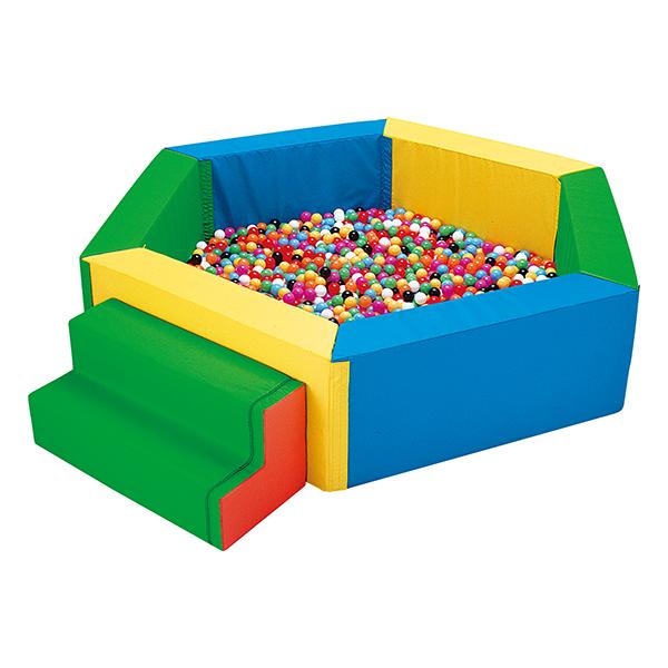 ※本体＋ステップが商品です。※ボールは別売品です。商品には含まれておりません。　ボール付属のセットもございます。【サイズ】本体：径2000ｘ高さ500mm、ステップ：巾900x高さ400mm【質量】本体：38kg、ステップ：9kg【材質】外...