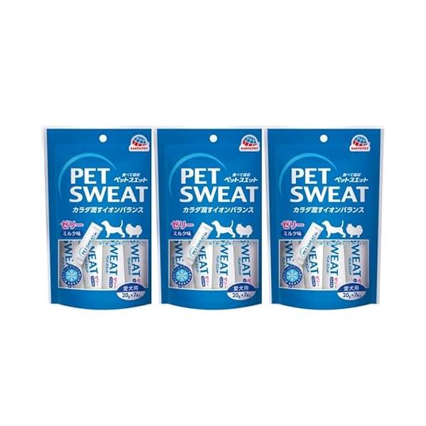 アースペット ペットスエットゼリー クランベリープラス 愛犬用 3個セット