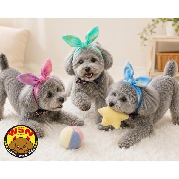 犬 猫 カチューシャ 2way チョーカー 七夕 蝶ネクタイ リボン