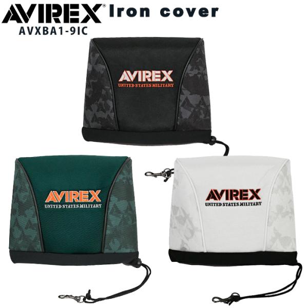 アビレックス ゴルフ AVIREX AVXBA1-9IC アイアンカバー IRON用 ヘッドカバー アヴィレックス