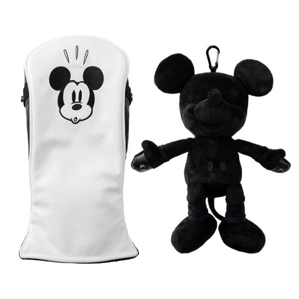 ディズニー Disney XYMG6SH4 ヘッドカバー ドライバー用 + ポーチ MICKEY ヘッドカバー ドライバー用 ぬいぐるみ