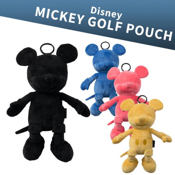 ディズニー Disney XYMG6FB3 ミッキー ゴルフ ポーチ ぬいぐるみ キャラクター MICKEY POUCH