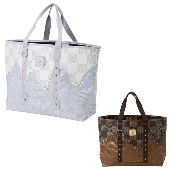 ダンスウィズドラゴン Dance With Dragon D3-302020 DOT チェック トートバッグ tote ゴルフバッグ