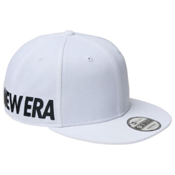 ニューエラ NEW ERA 14409937 9FIFTY Essential ワードマークロゴ ホワイト 帽子