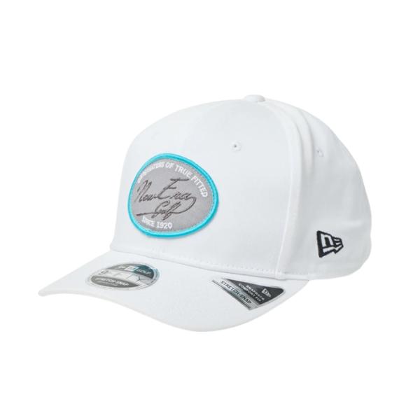 ニューエラ NEW ERA 14747205 9FIFTY ストレッチスナップ ストレッチコットン ウォッシャブル ウーブンパッチ ホワイト 帽子 キャップ
