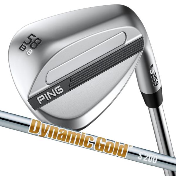 ピン ゴルフ PING S259 クロム ウェッジ B GRIND バウンスグラインド ウエッジ Dynamic Gold 日本正規品 左右選択可