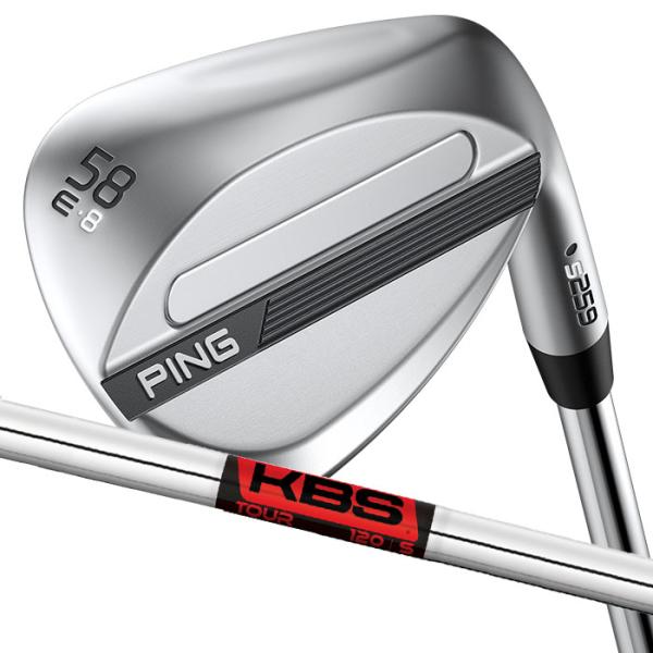 ピン ゴルフ PING S259 クロム ウェッジ E GRIND EYE 2 グラインド ウエッジ KBS TOUR 日本正規品 左右選択可