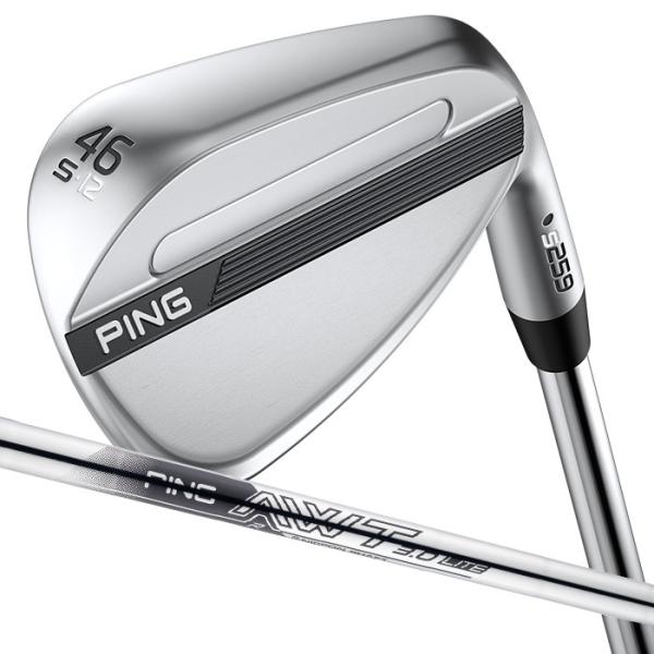 ピン ゴルフ PING S259 クロム ウェッジ S GRIND スタンダードグラインド ウエッジ　AWT 3.0 LITE 日本正規品 左右選択可