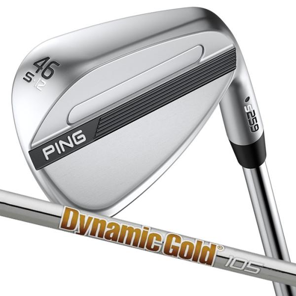 ピン ゴルフ PING S259 クロム ウェッジ S GRIND スタンダードグラインド ウエッジ　Dynamic Gold 105 日本正規品 左右選択可