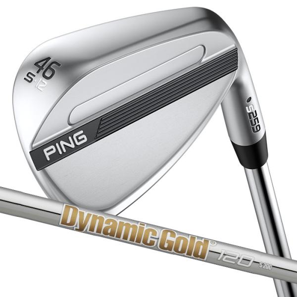 ピン ゴルフ PING S259 クロム ウェッジ S GRIND スタンダードグラインド ウエッジ　Dynamic Gold 120 日本正規品 左右選択可