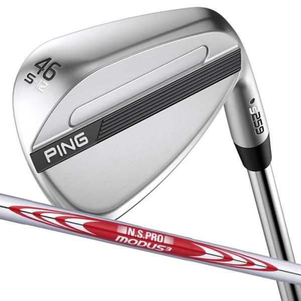 ピン ゴルフ PING S259 クロム ウェッジ S GRIND スタンダードグラインド ウエッジ　MODUS3 TOUR105 日本正規品 左右選択可