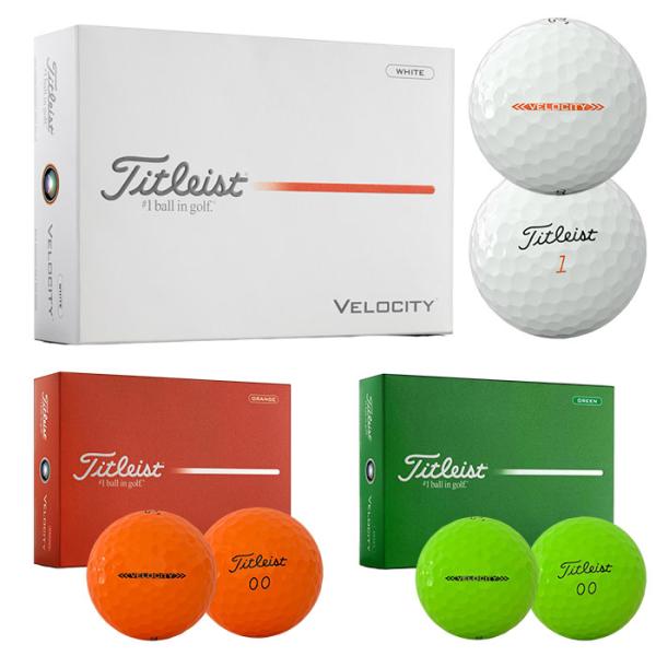 タイトリスト Titleist 2026 NEW VELOCITY 1ダース 12球 ゴルフ ボール ベロシティ 2026モデル