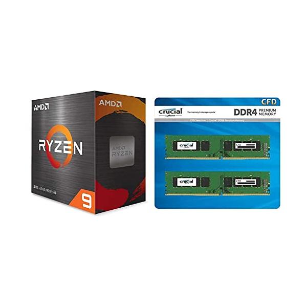 2022年最新春物 AMD CPU Ryzen 9 5900X 100-100000061WOF + CFD販売