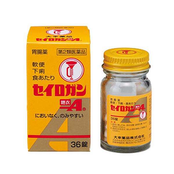 正露丸 セイロガン 糖衣A錠 36錠【第2類医薬品】
