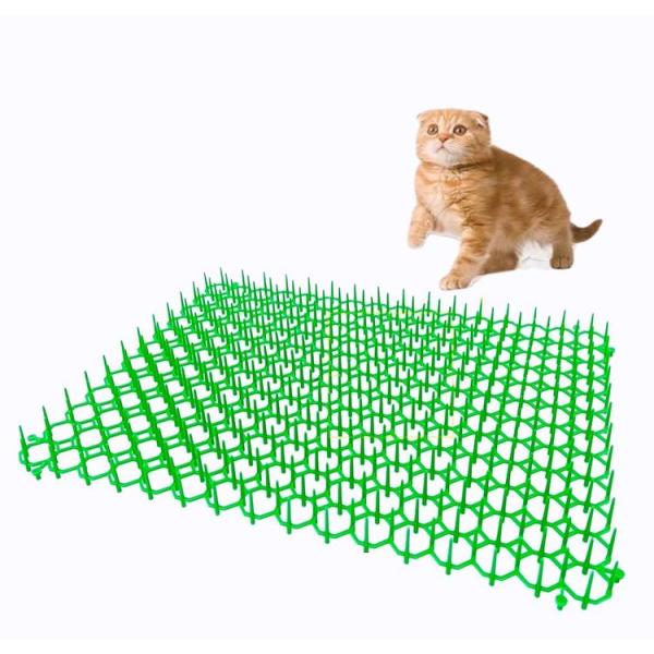猫よけ グッズ 猫よけとげマット 400×300×27mm 30枚入り 猫よけとげシート 野良猫 侵入防止 フン害防止 犬猫侵入防止