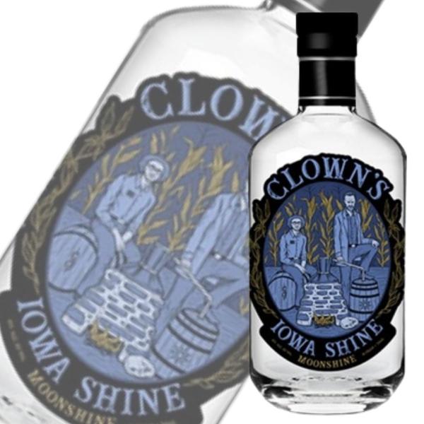 スリップノット クラウンズ・アイオワシャイン・コーンウイスキー 750ml 45度 アイオワ産 スピリッツ シダーリッジ蒸留所 ムーンシャイン 原酒