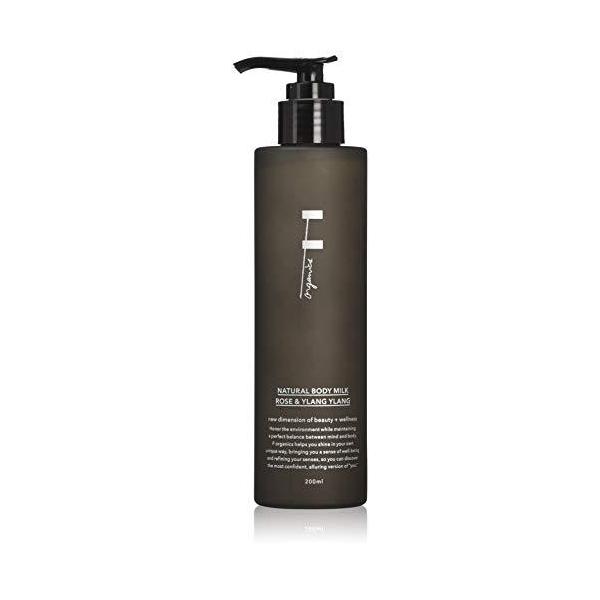 F organics(エッフェオーガニック) ナチュラルボディミルク ローズ&イランイラン 200ml