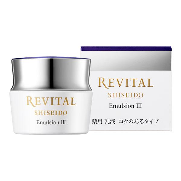 REVITAL リバイタル生きいきと若々しい肌をめざす高機能ブランド。「光ダメージ」による乾燥を防ぎ、ハリとうるおいに満ちた明るい肌へ導く薬用乳液。（医薬部外品）■タイプ■・3：コクのあるタイプスキンケアの満足度を高めるリラックス感を感じる...