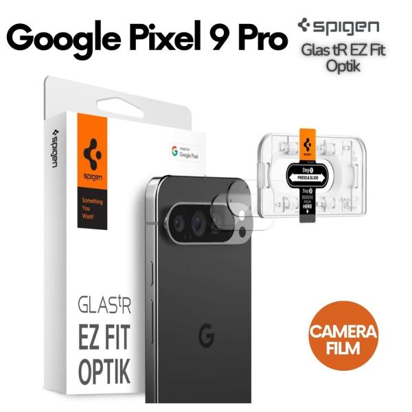 他サイト： Spigen Google Pixel9Pro ガラスフィルム 2枚入 保護フィルム Pixel 9 Pro 対応 2枚入 AGL08444の商品画像
