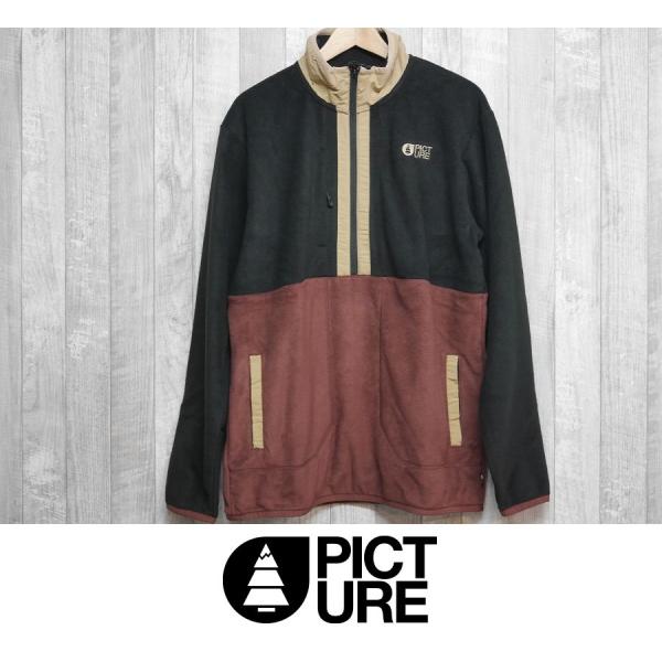 今季ブランド 1/4 MATHEW PICTURE 新品:SALE】24 FLEECE M Andorra-Black - Lサイズ