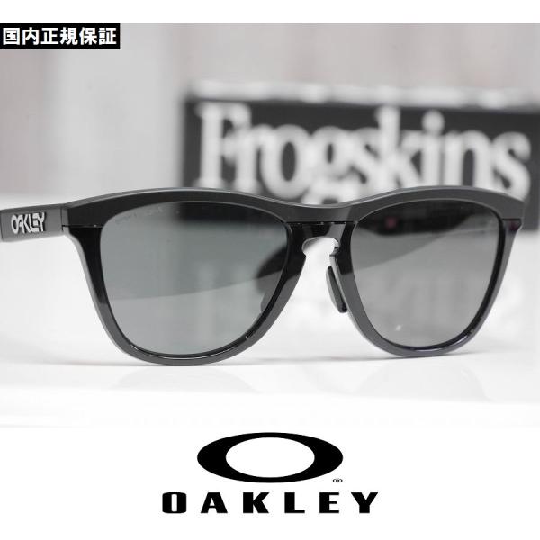 【新品】正規品 OAKLEY FROGSKINS RANGE サングラス プリズムレンズ OO9284A-1055 Matte Black / Prizm Grey アジアンフィット