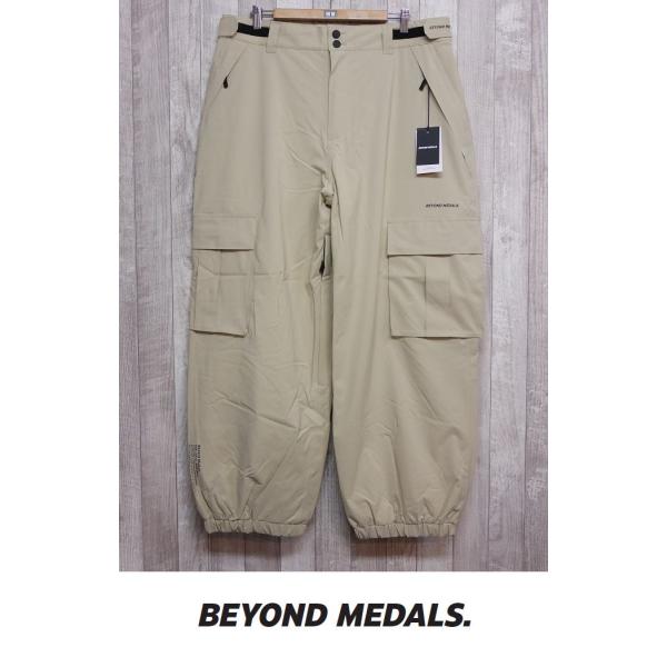 新品:SALE】25 BEYOND MEDALS CARGO PANT 2L - XLサイズ BEIGE 正規品