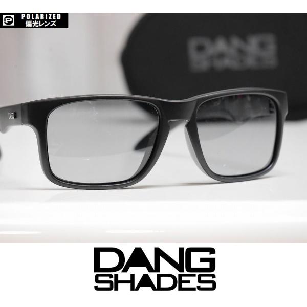 【新品】DANG SHADES ALL TERRAIN JP サングラス 偏光レンズ Black Matte / Light Gray Polarized 正規品 vidg00501