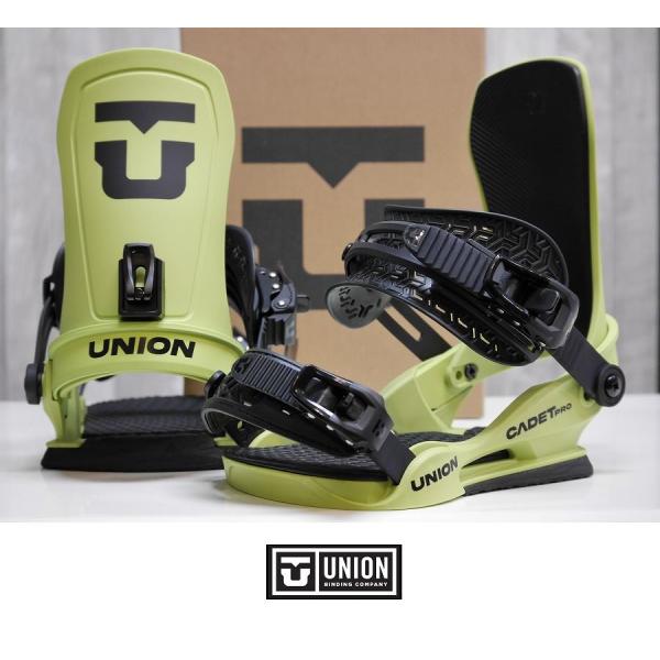 スノーボードUNION CADET PRO バインディング　Sサイズ 新品】26 UNION CADET PRO - CYBER LIME Sサイズ 正規品 保証付 キッズ