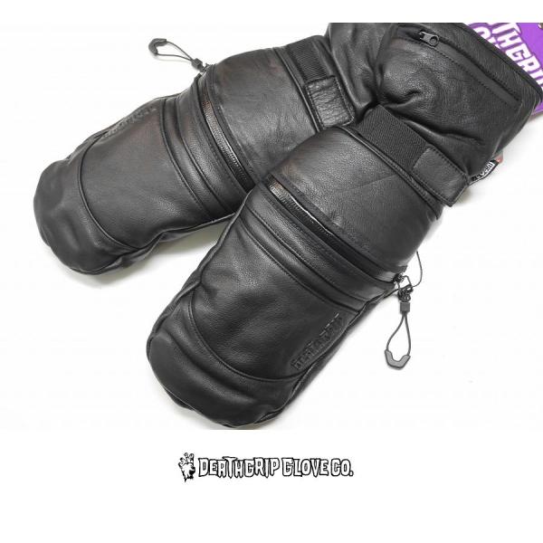 スキー・スノーボードアクセサリー DEATH GRIP GLOVE / Zombie Glove Long Cut 新品】26 DEATHGRIP GLOVE ZOMBIE MITT LONG CUT - Lサイズ BLACK 正規