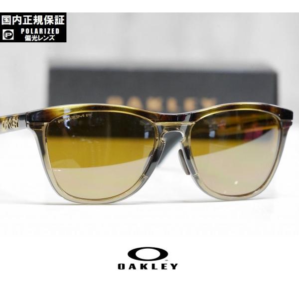 【新品】正規品 OAKLEY FROGSKINS RANGE XL サングラス プリズムレンズ 偏光レンズ OO9503A-0358 Prizm Tung Polarized アジアンフィット