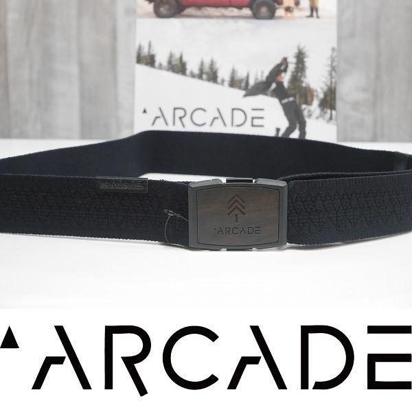 ARCADE BELTS アーケードベルト VISION - Black/Black 国内正規品 伸縮