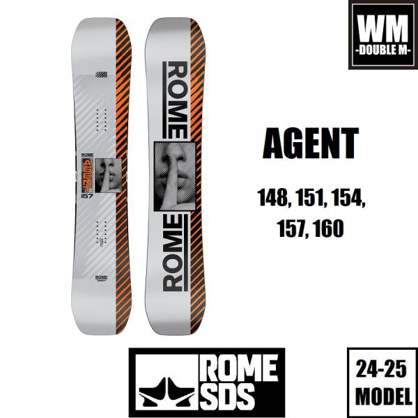 ROME SDS 24-25 ROME SDS AGENT 国内正規品 スノーボード : WM - 通販