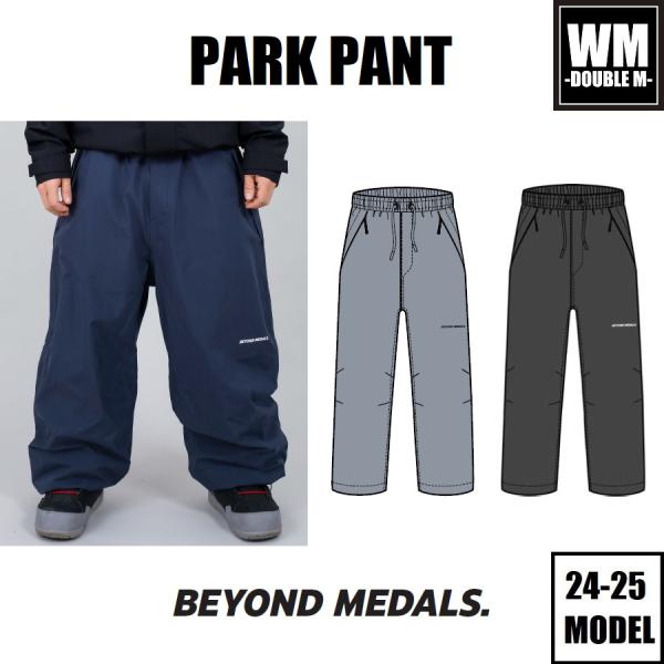 24-25 BEYOND MEDALS ウェア PARK PANT スノーボード パンツ 国内正規