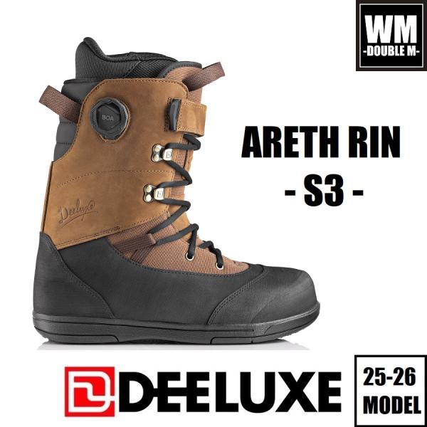 ・年式： 2026・メーカー： DEELUXE・モデル名： ARETH RIN （サーモインナー STAGE 3）・カラー： Brown・定価： 69,300円(税込)-- サーモインナー STAGE 3 : 熱成型が可能なモデル --DE...