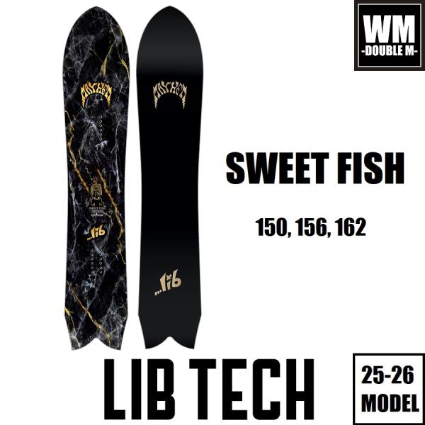 LIB TECH 25-26 LIBTECH SWEET FISH 国内正規品 - スノーボード : WM