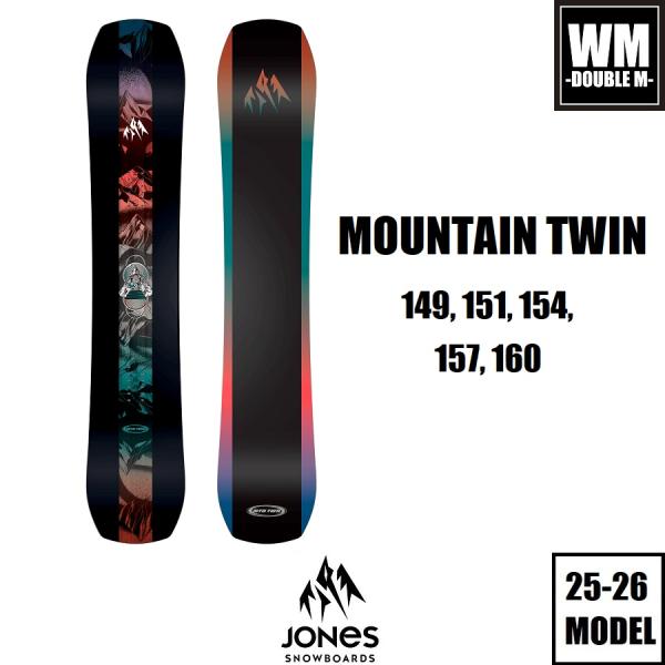 JONES SNOWBOARDS（ジョーンズ スノーボード） 25-26 JONES MOUNTAIN