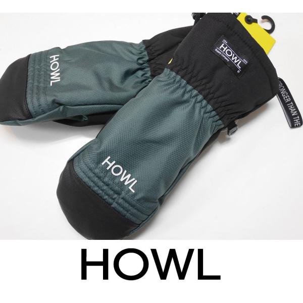 【新品・未使用】23-24 HOWL ハイランド ミット レザー NIKWAX ハウル ミット HOWL HIGHLAND MITT ハイランドミット 24-25