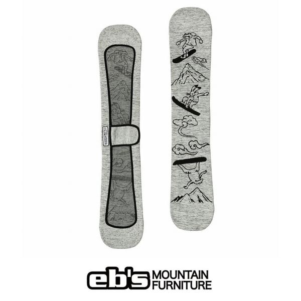 24 ebs エビス ソールカバー KNIT COVER MAKIMONO - GREY - 国内正規品