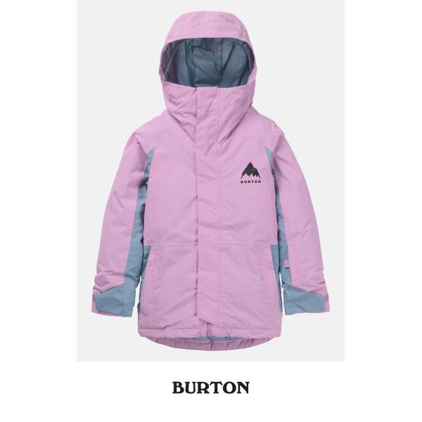 「BURTON」子供用のスノーボードウェア・年式：2025・メーカー：BURTON・モデル名：KIDS SKIMMER 2L JACKET・カラー：Orchid Purple/Dusty Blue・定価：20,900円(税込)ユース用スノー...