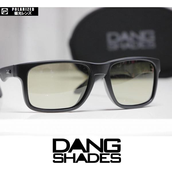 DANG SHADES サングラス ALL TERRAIN JP - Black Matte / Natural Green Polarized 偏光レンズ 国内正規品 vidg00505
